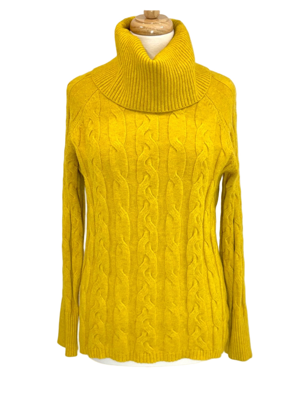 Melanie Lyne mustard yellow sweater